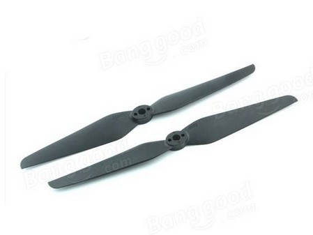 Kingkong 6535 CW CCW black PC Fiberglass Propellers for Mulicopter (1 CW, 1CCW) [1029148-b]